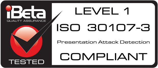 ISO 30107-3 compliant